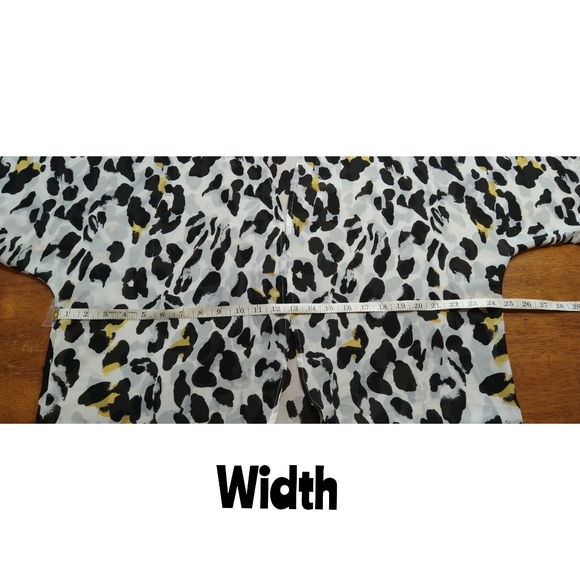 Animal Print Kimono. Size XXL. Plus Size. Comfy. Cover up. - Picture 4 of 6